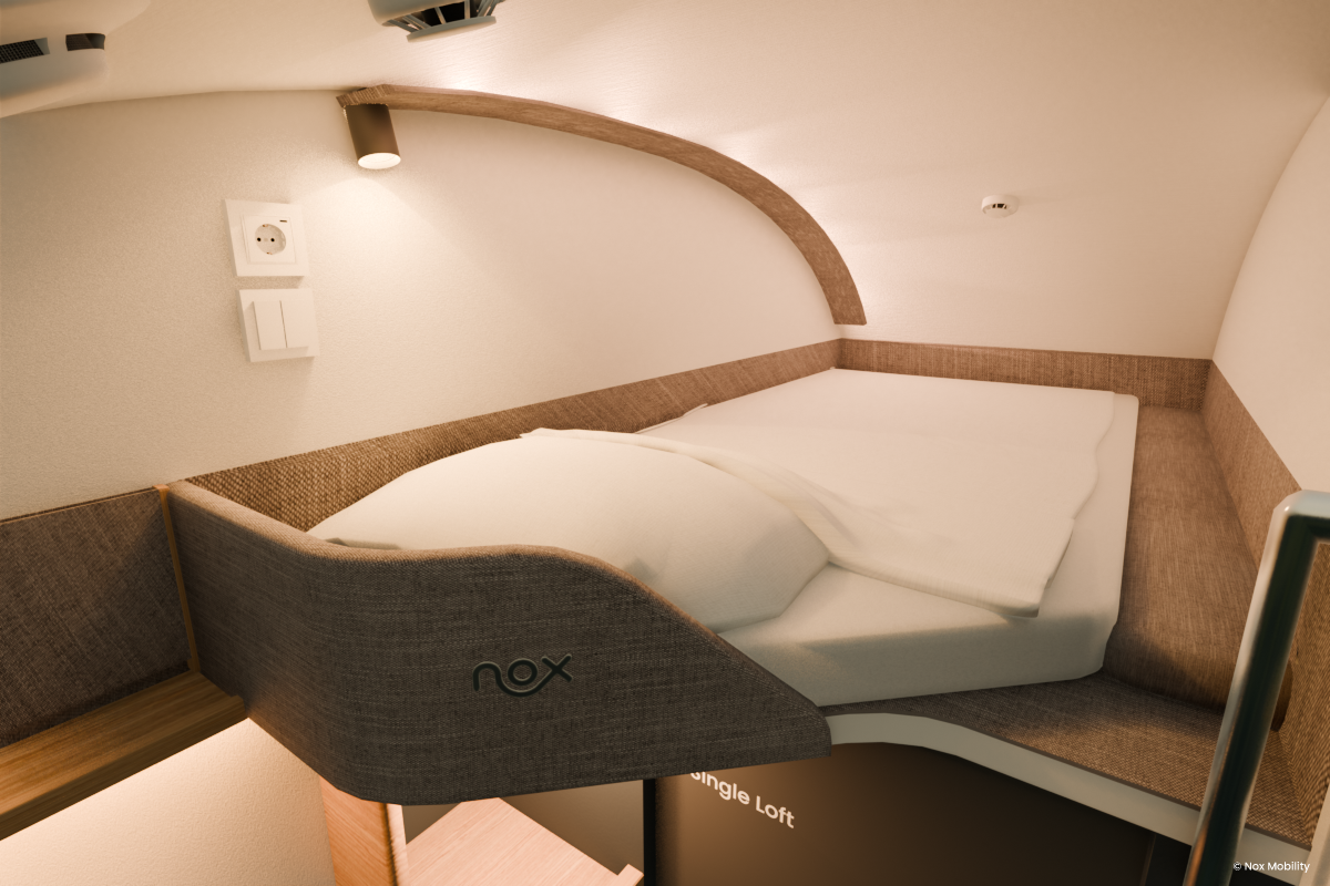 Nachtzug neu gedacht: Nox Mobility zeigt ersten Wagen auf der InnoTrans 2026